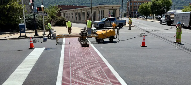 Engineer touts durability of new thermoplastic walkways in downtown Williamsport